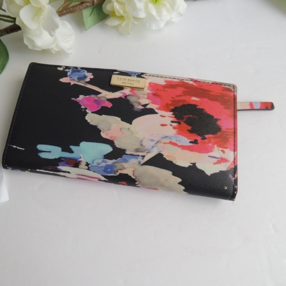 Kate Spade Floral Bi Fold Wallet